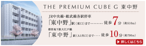 THE PREMIUM CUBE G 東中野