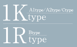 1Ktype A1type/A2type/Ctype 1Rtype Btype