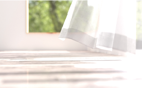 カーテンボックス＆ダブルカーテンレール