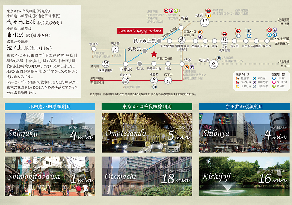 渋谷へ1駅。進化する都心に寄り添うロケーション。