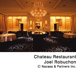 Chateau Restaurant Joel Robuchon© Nacasa & Partners Inc.